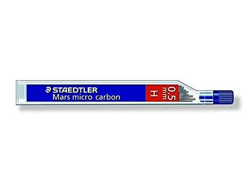 Minas staedtler mars micro grafite 0,5 mm h tubo com 12 unidades , Staedtler , 150294 , 4007817213643
